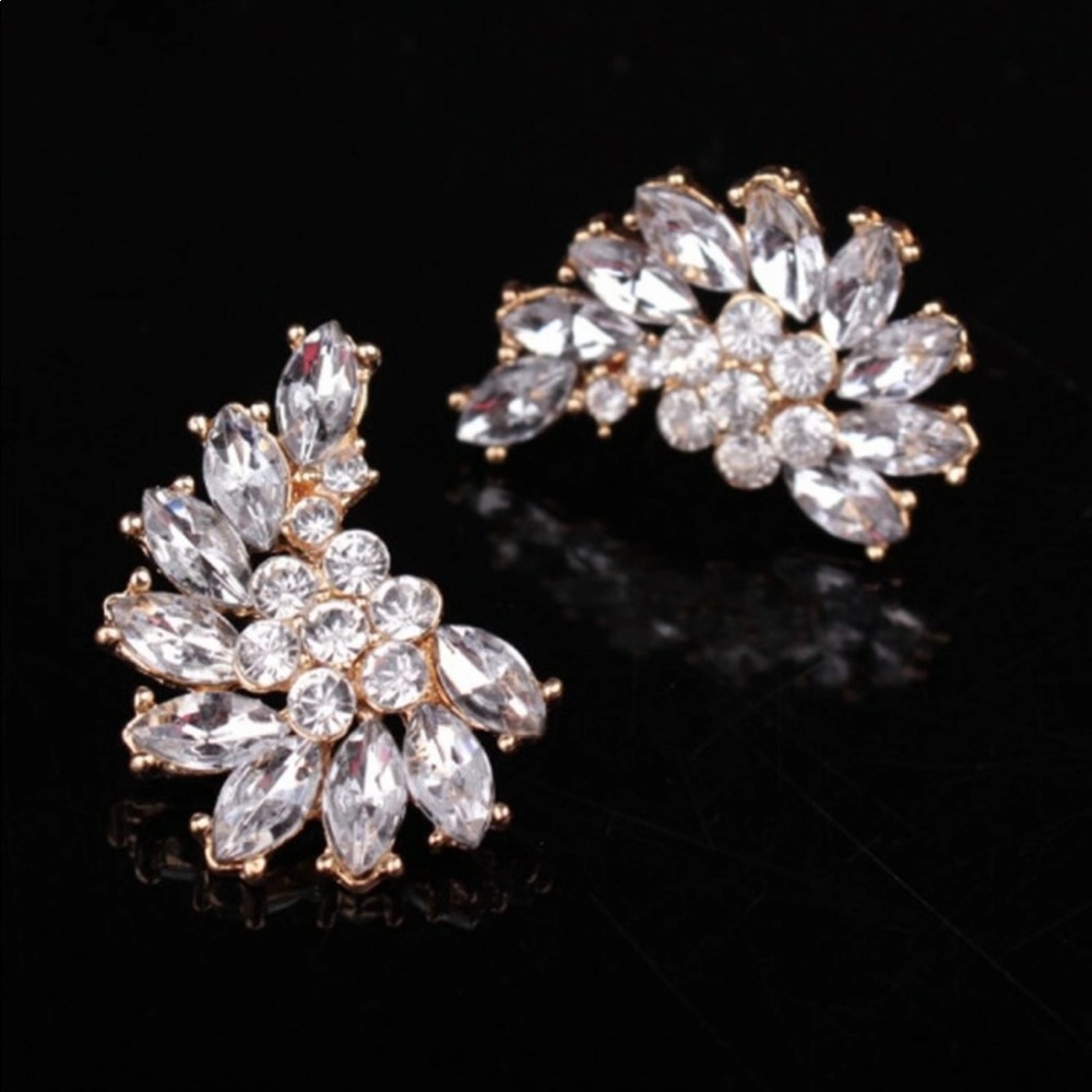 NEW•Vintage Style Gatsby Art Deco Glam Earrings